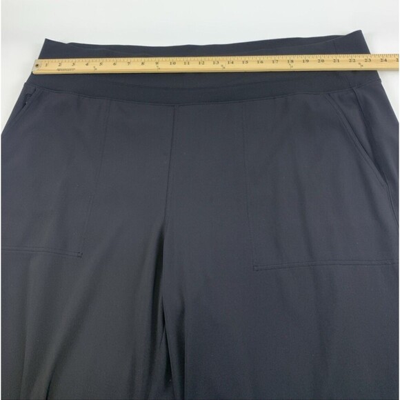 Athleta Venice High Rise Wide Leg Pant Black Pull On 982868 Womens Plus Size 3X - Picture 13 of 16